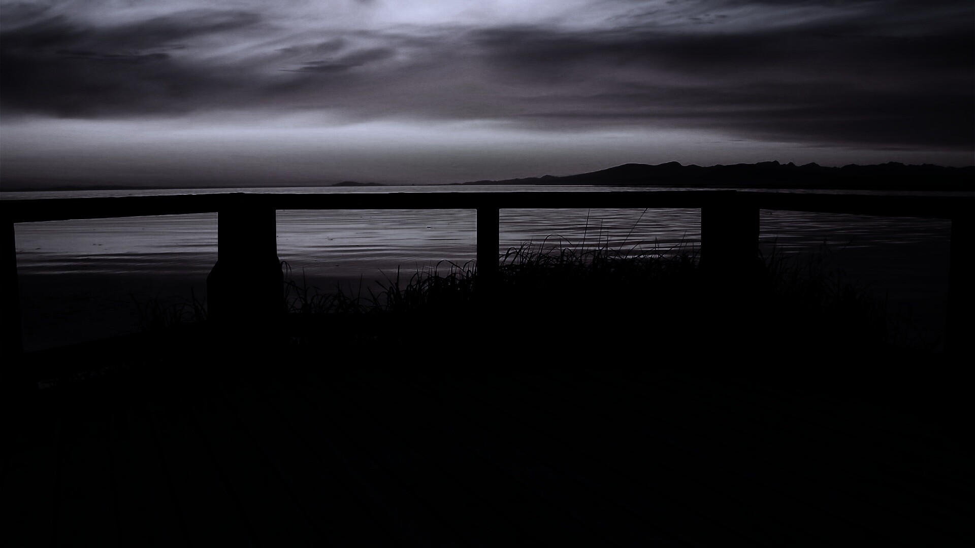 Терасса на море обои