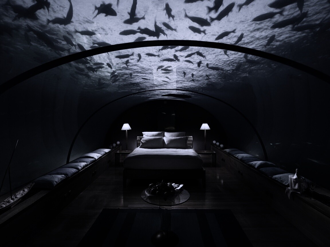 Подводные аппартаменты обои