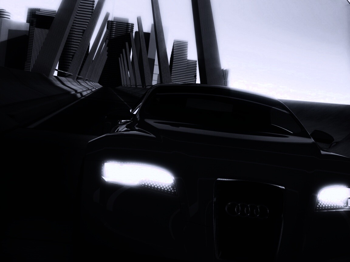 Концепт Audi-R Zero обои