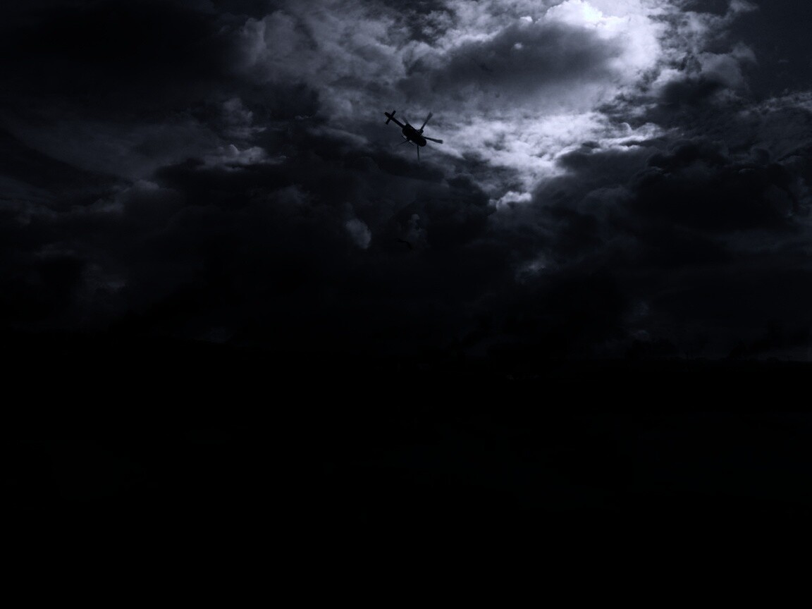 Дымящий город обои