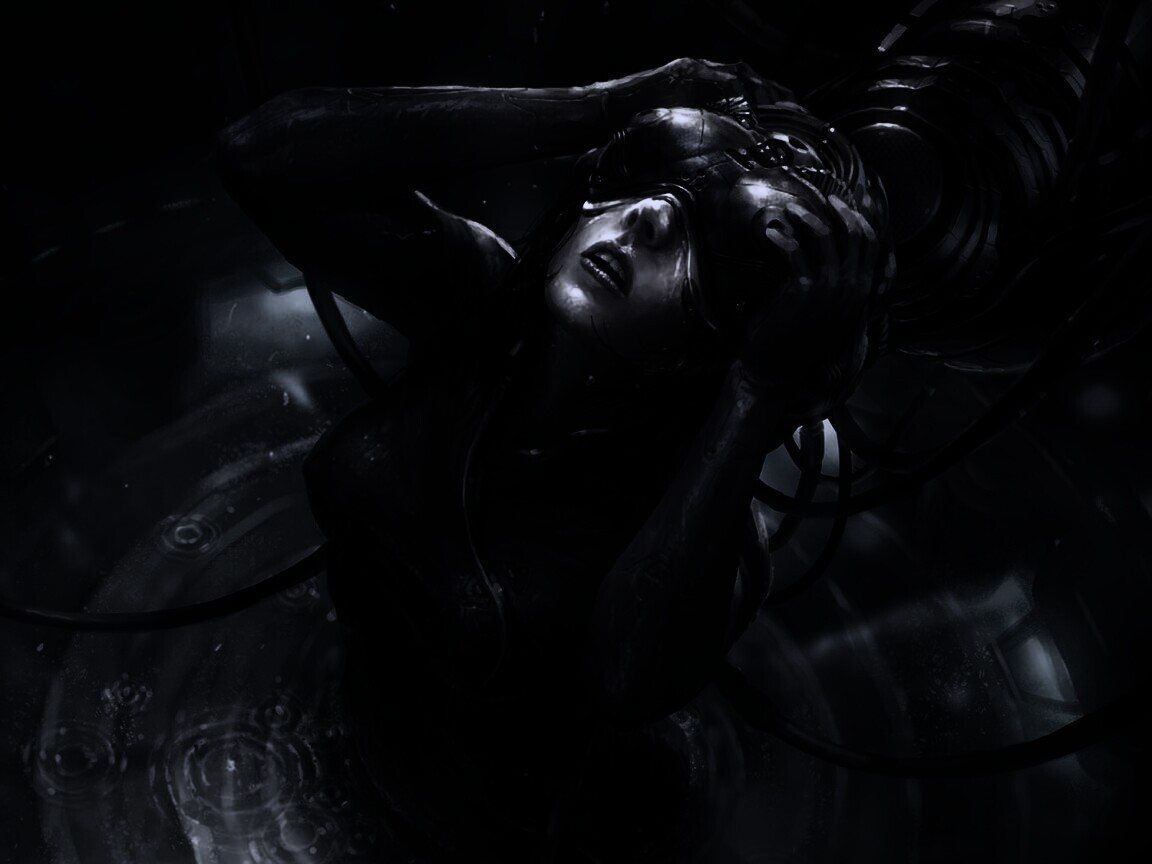 Подключенная к матрице обои