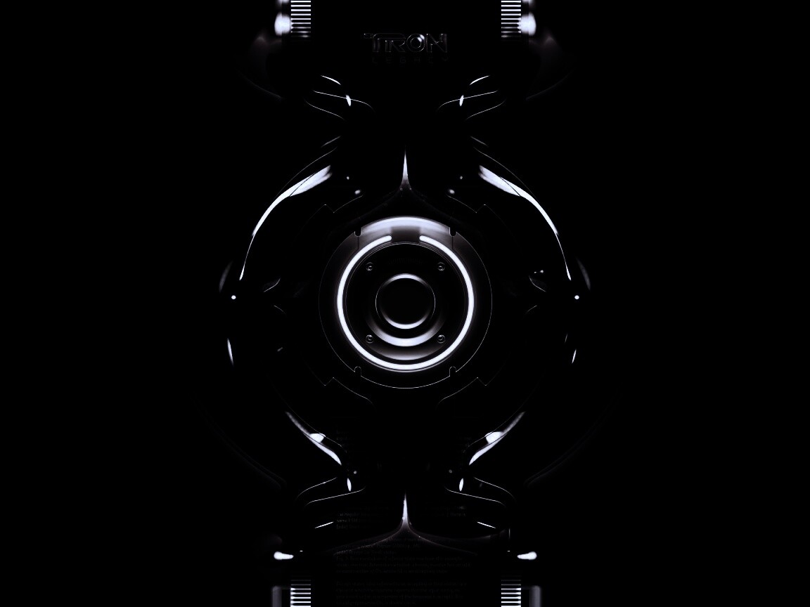 Tron Data Amber обои