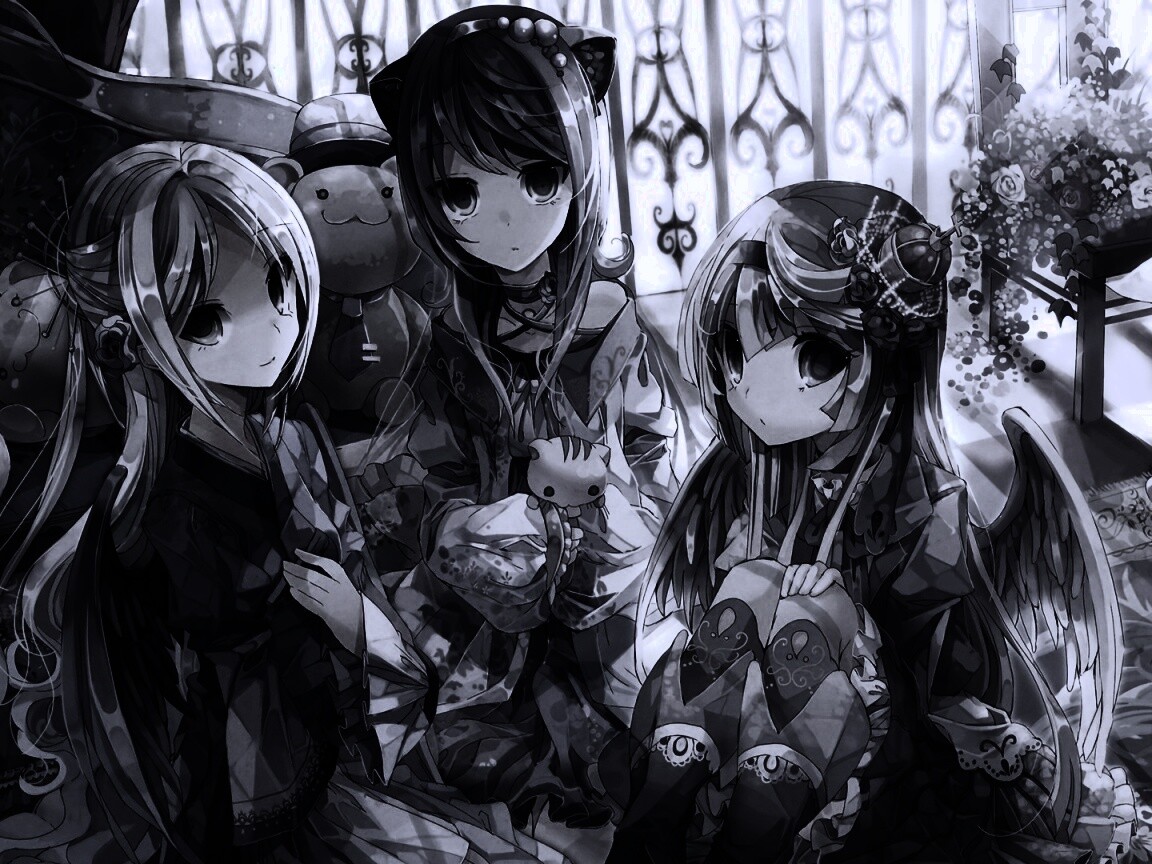 Три лоли обои