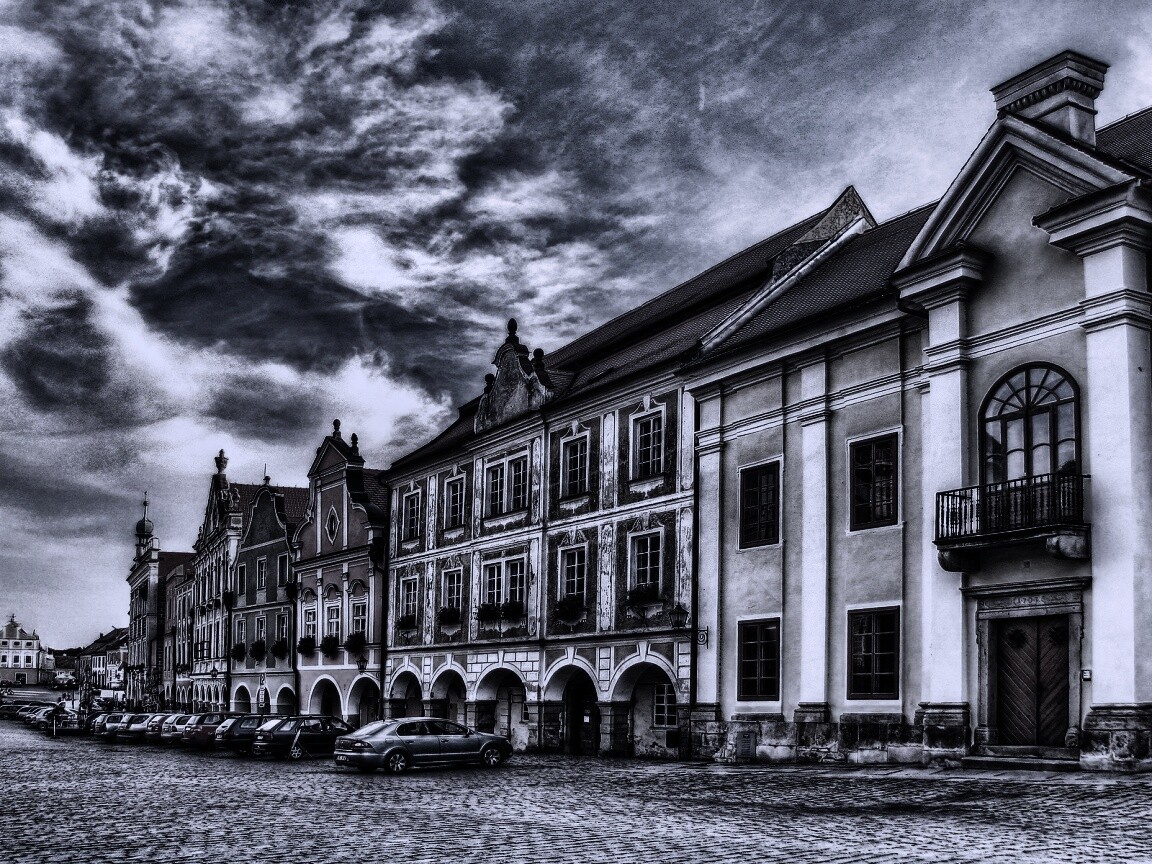 Домики в Чехии обои