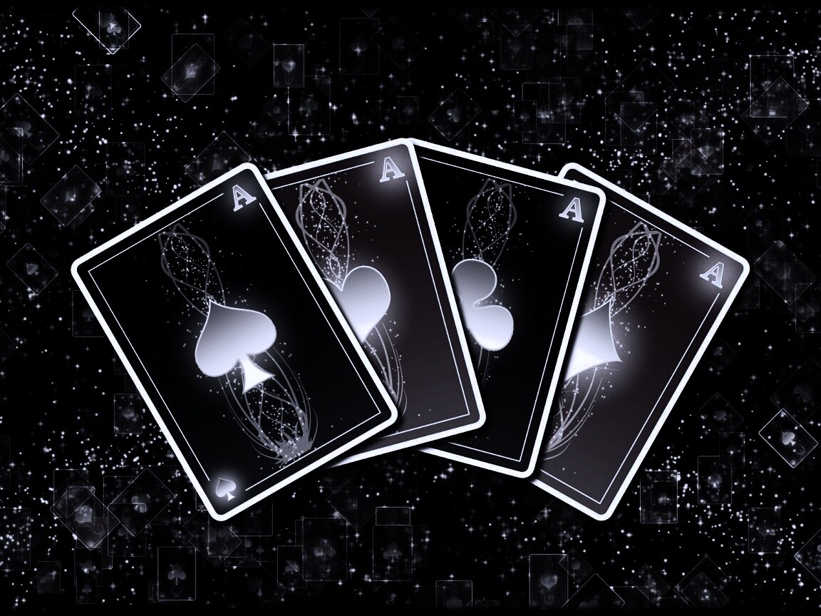 Каре из тузов обои