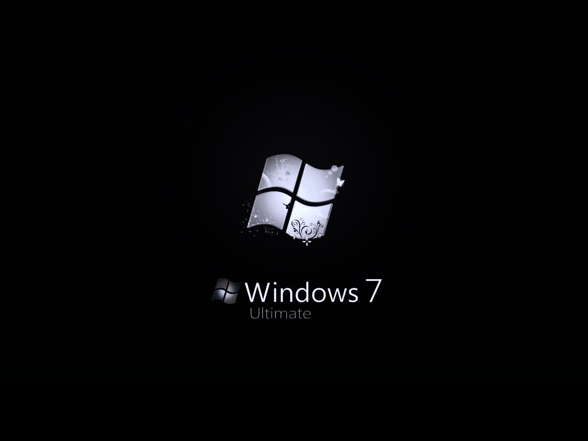 Логотип WIndows 7 Ultimate обои