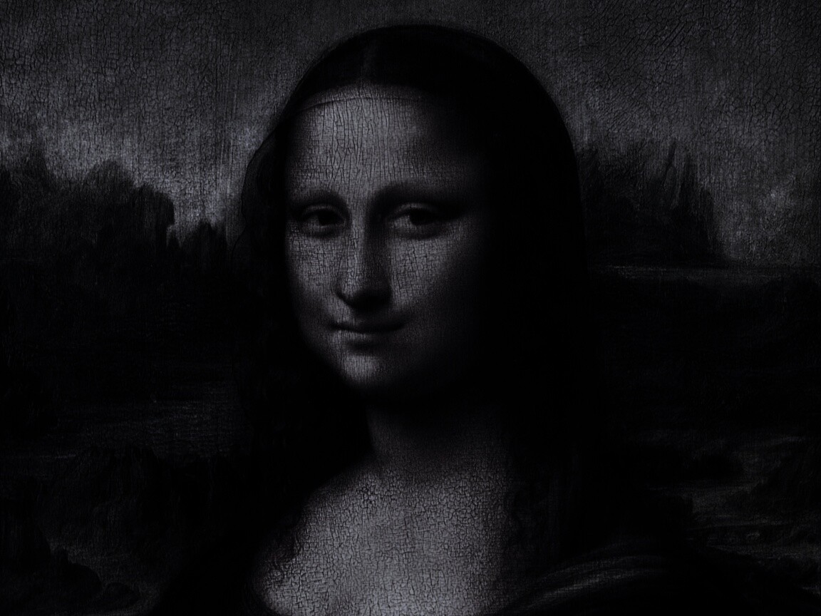 Картина Мона Лиза обои