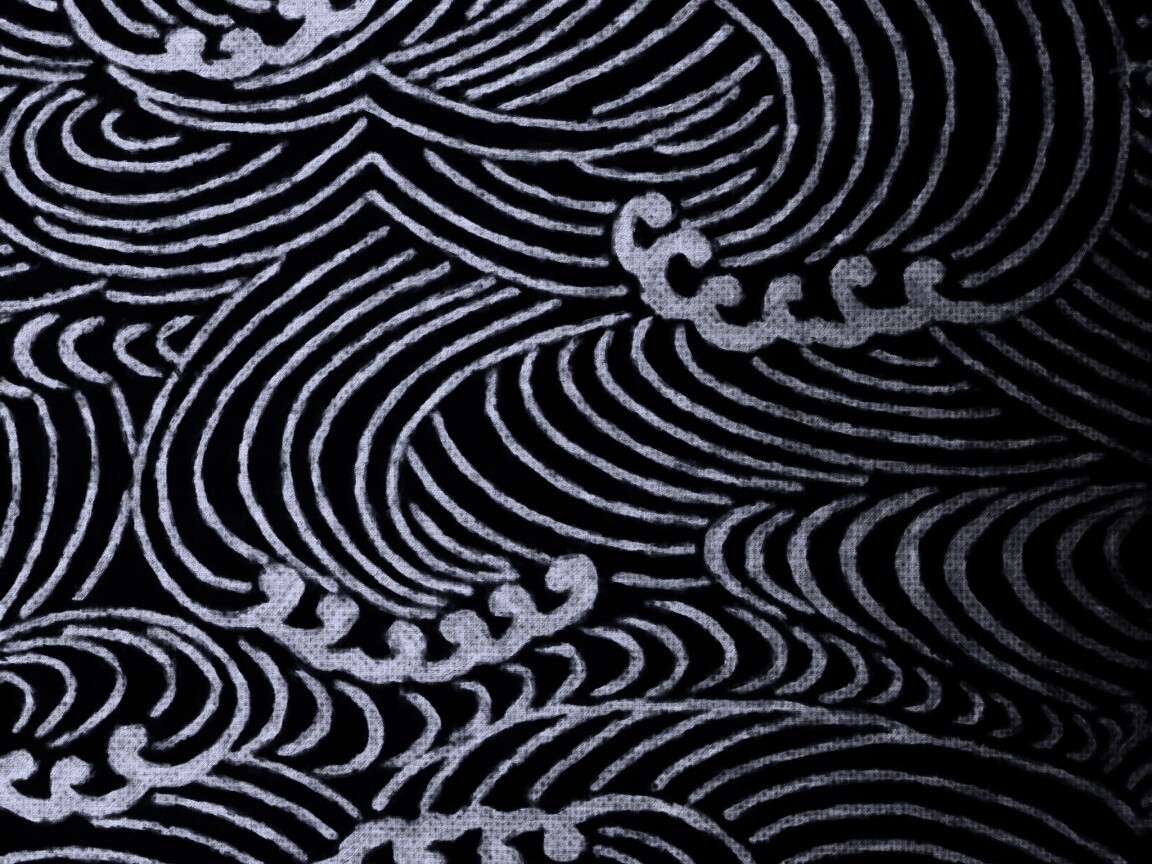 Волны на ткани обои