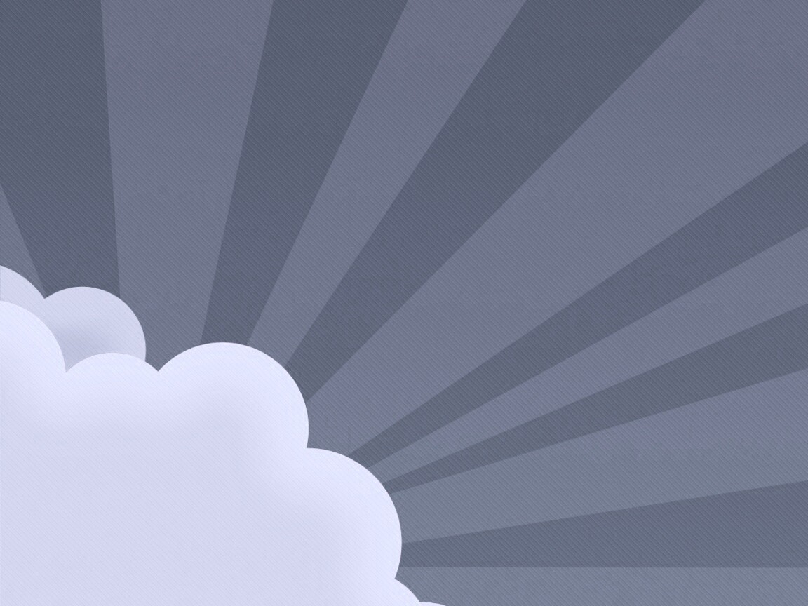 Лучи из-за облака обои