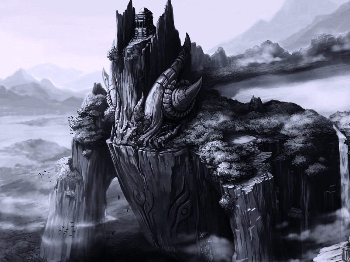 Храм на живой скале обои