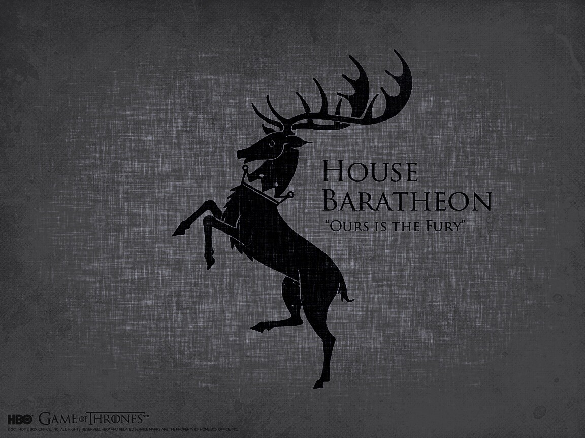 Герб дома Баратеонов обои