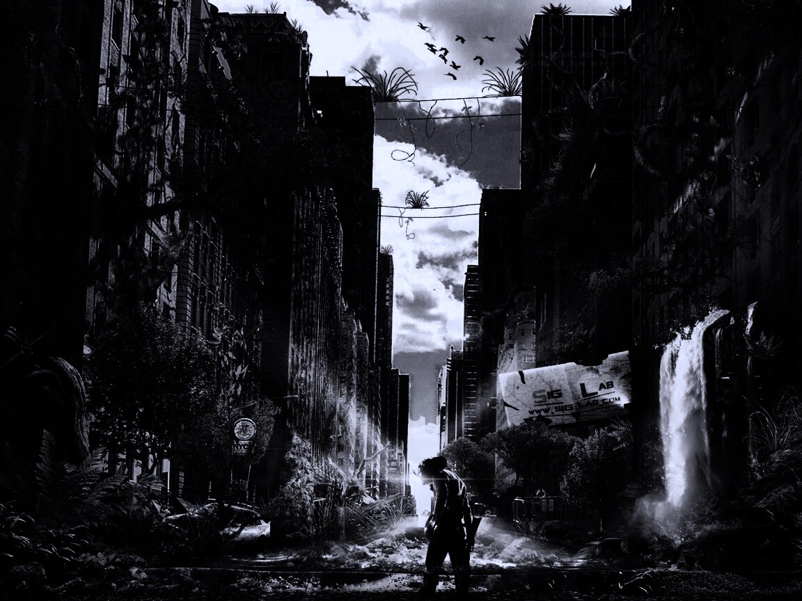 Постапокалиптический мир обои