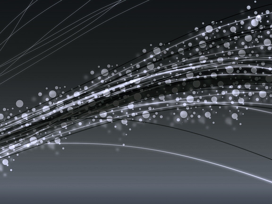 Пучок световых линий обои