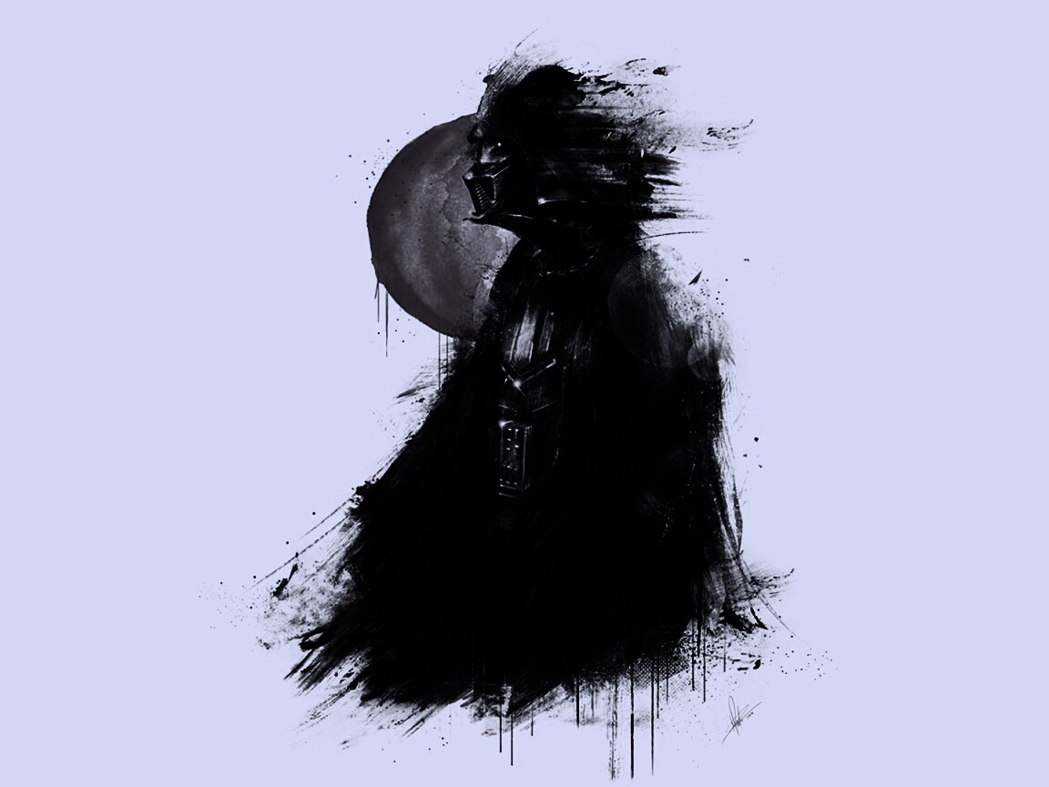 Арт с Дартом Вейдером обои