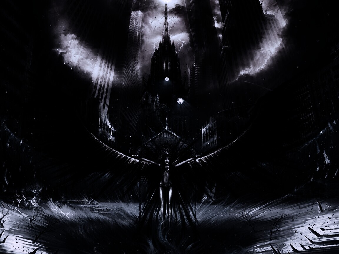 Тёмный ангел обои