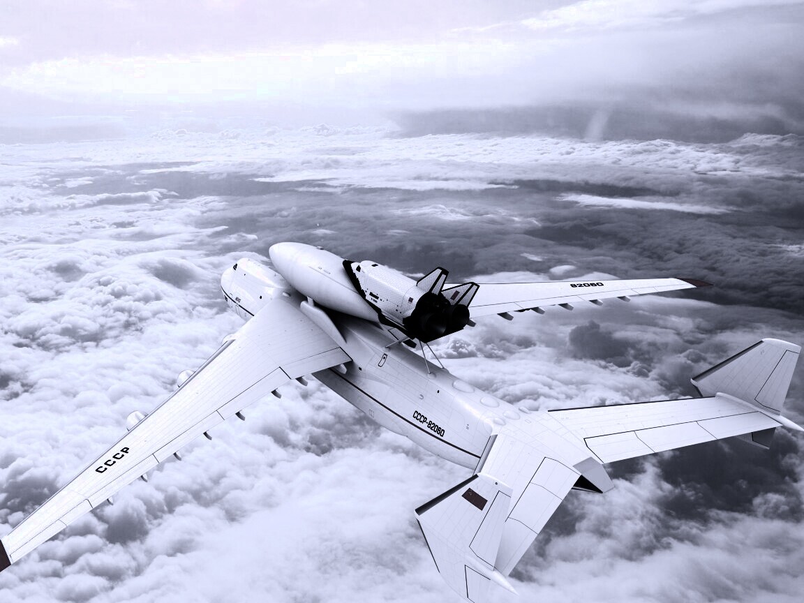 Грузовой самолёт обои