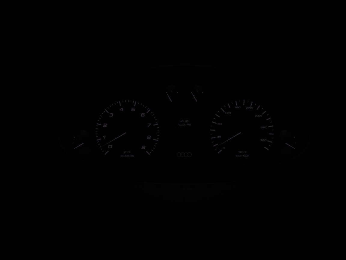 Приборная панель Audi обои