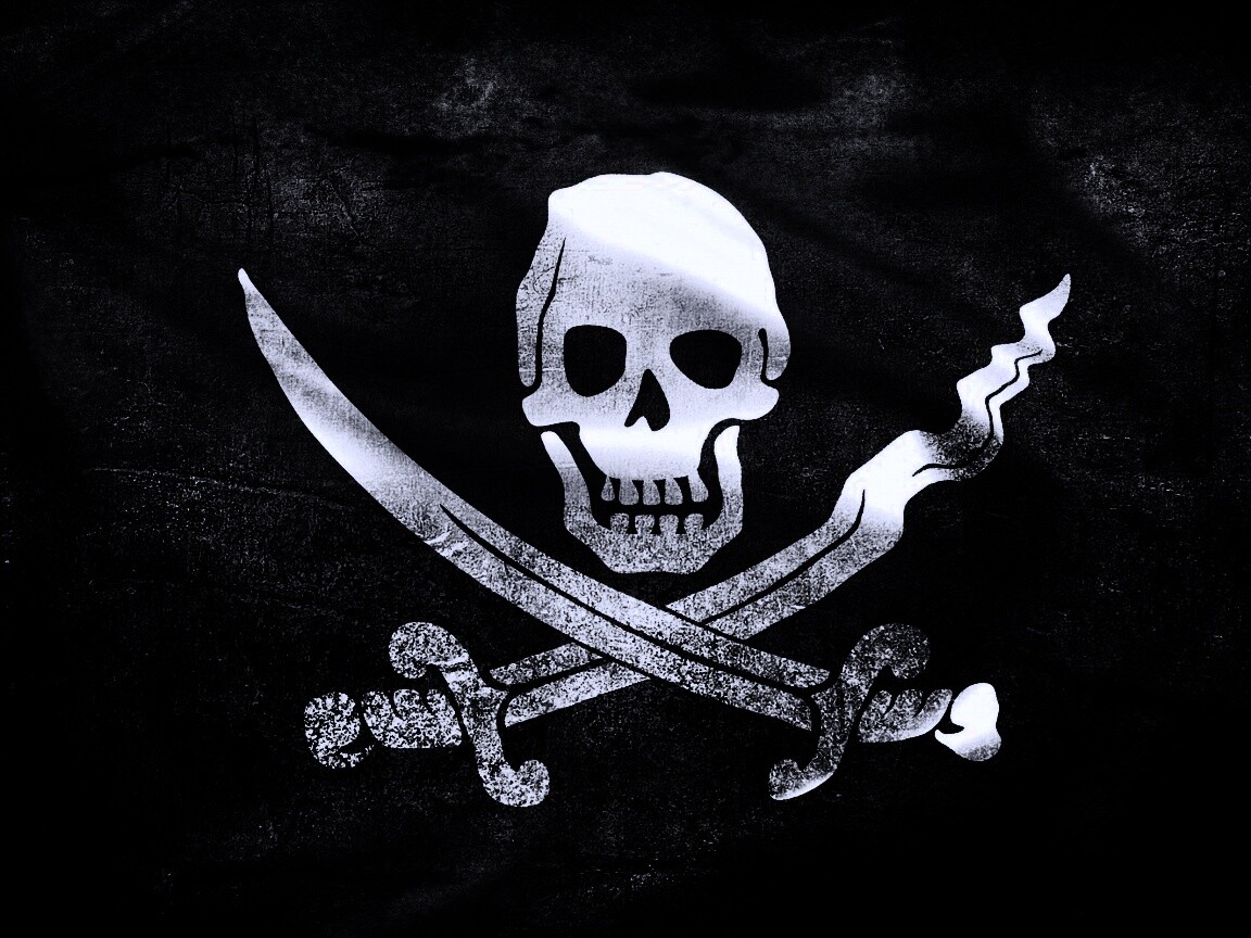 Пиратский флаг обои