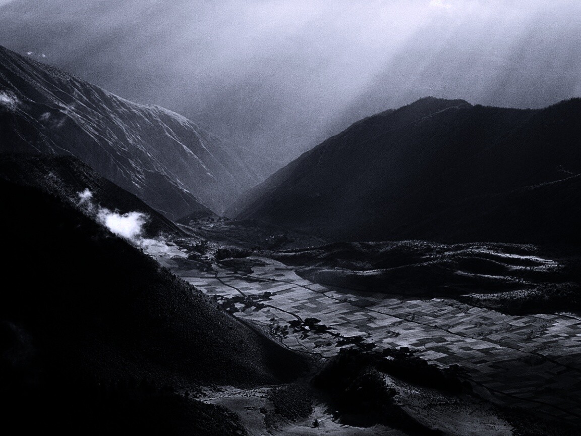 Горная долина обои