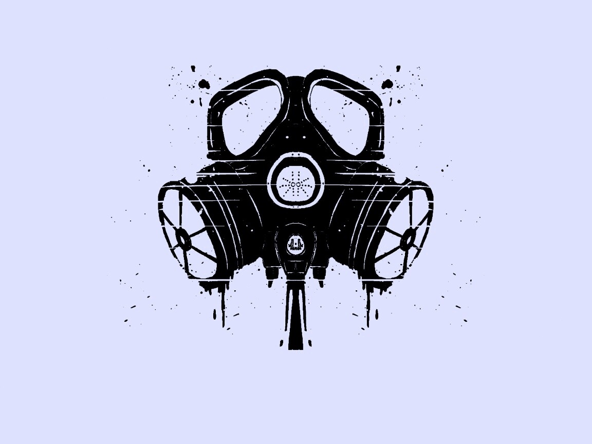 Противогаз обои