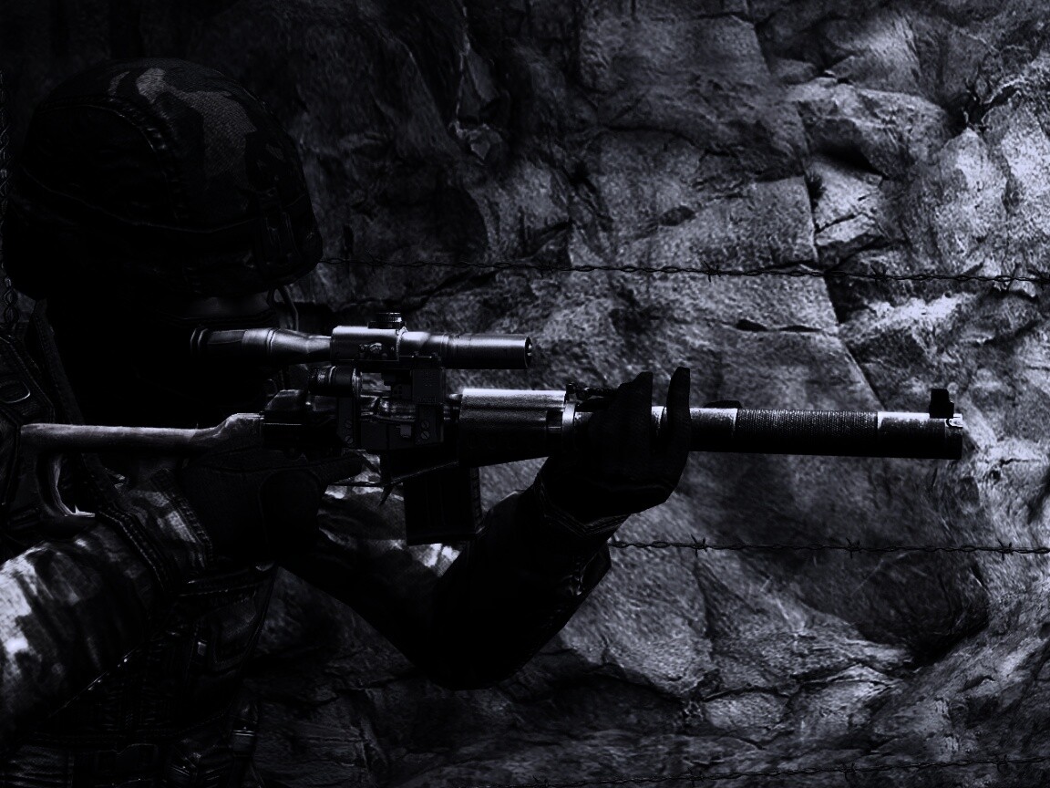 Снайпер из Counter Strike обои