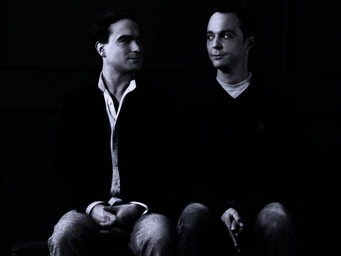 Шелдон Купер и Леонард Хофстедер обои