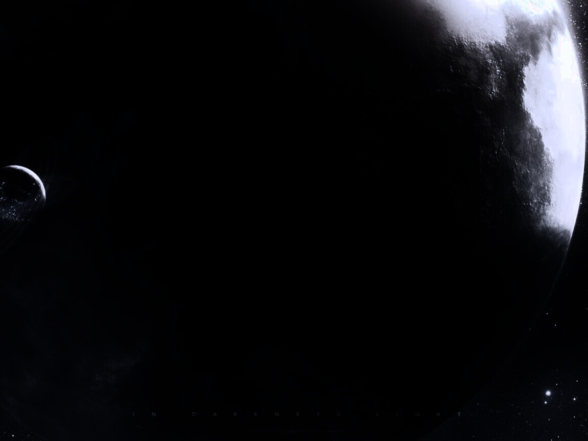 В темном свете обои