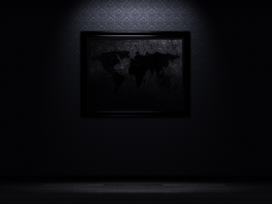 Картина с картой мира обои