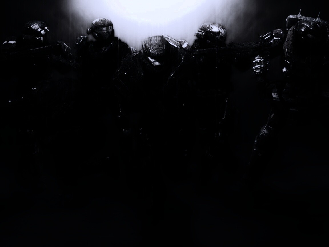 Отряд Halo обои