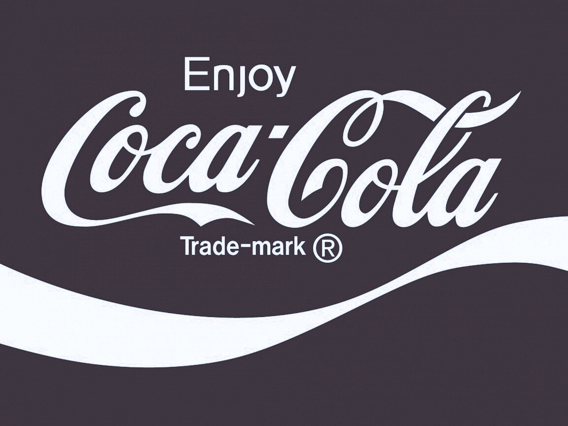 Оригинальный логотип Coca-Cola обои