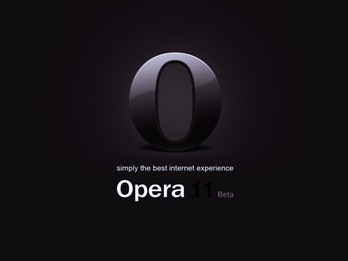 Opera 11 обои