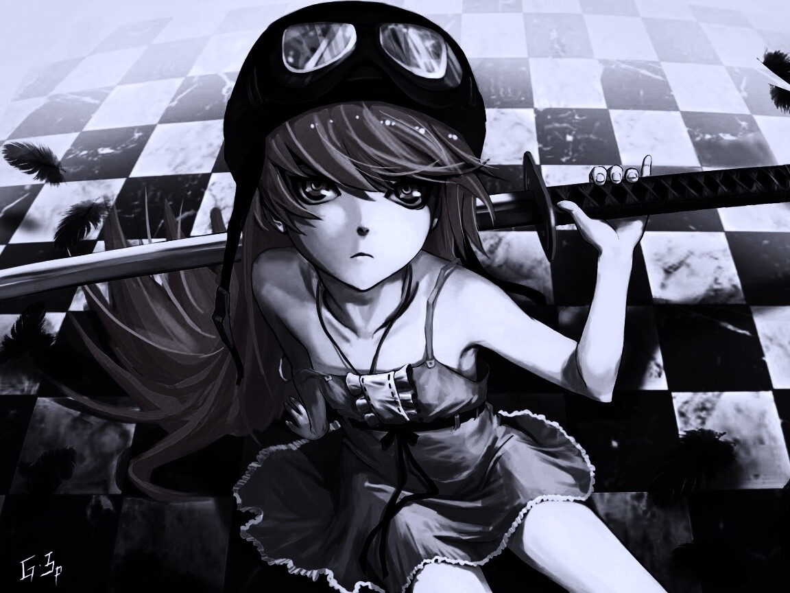 Полувампир из Bakemonogatari обои