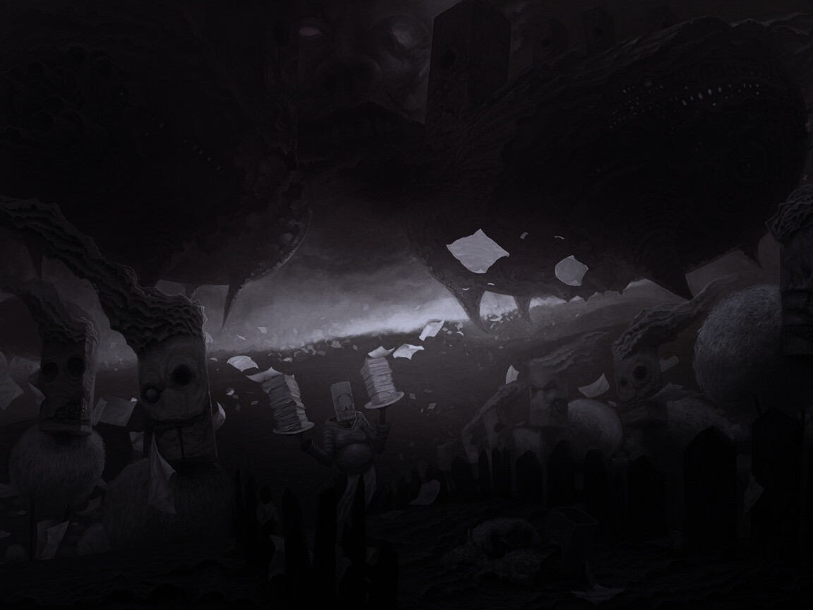 Ночной кошмар обои