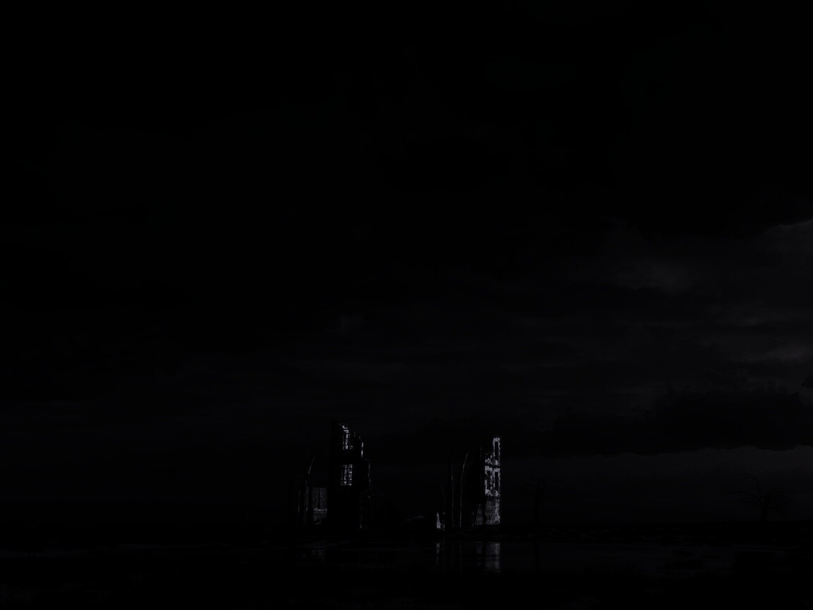 Руины здания обои