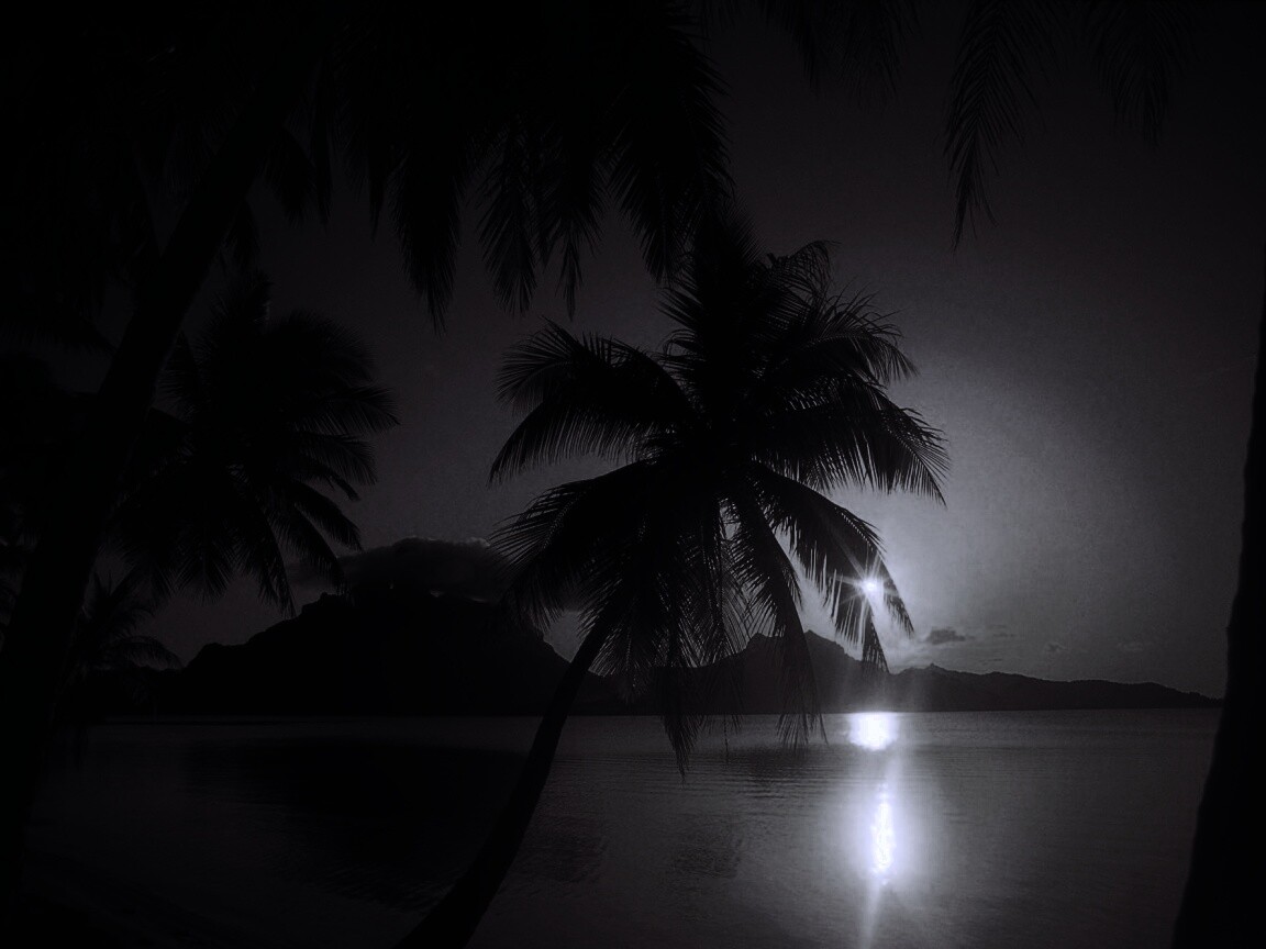 Закат в раю обои