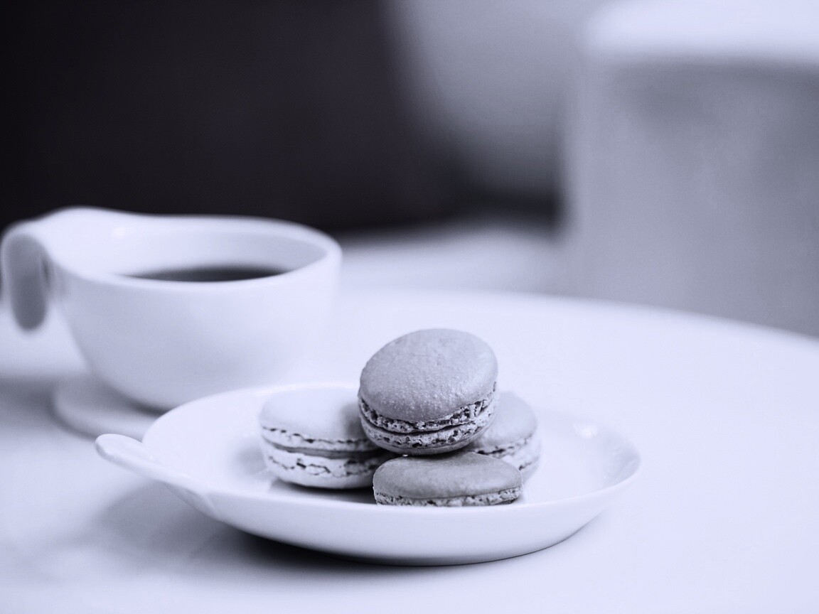 Кофе с пирожным обои