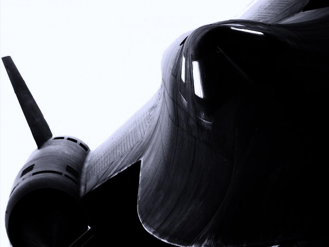 Самолет SR-71 BlackBird обои