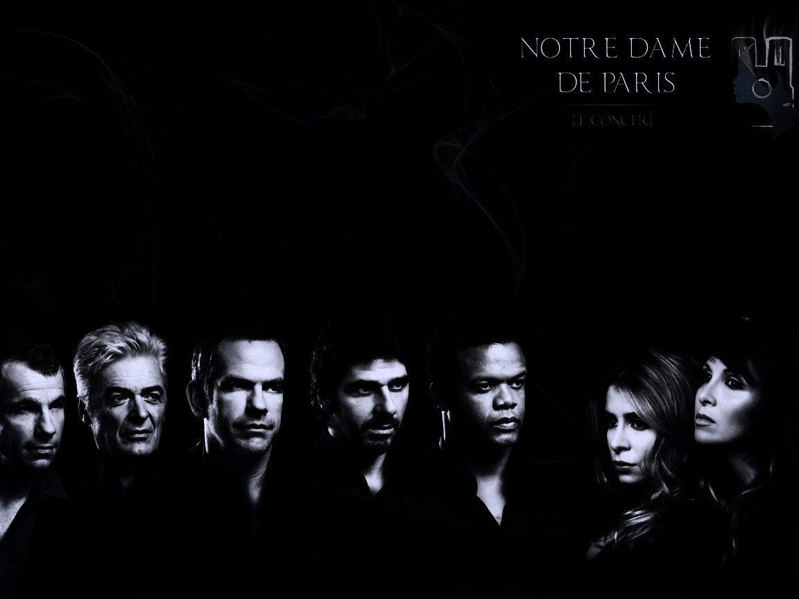 Актрёры мюзикла Нотр Дам де Пари обои