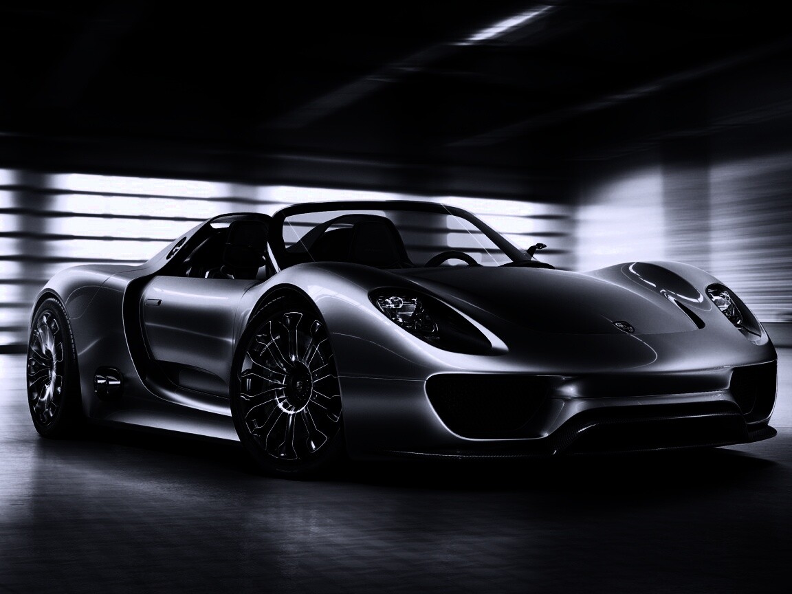 Porache 918 Spider обои