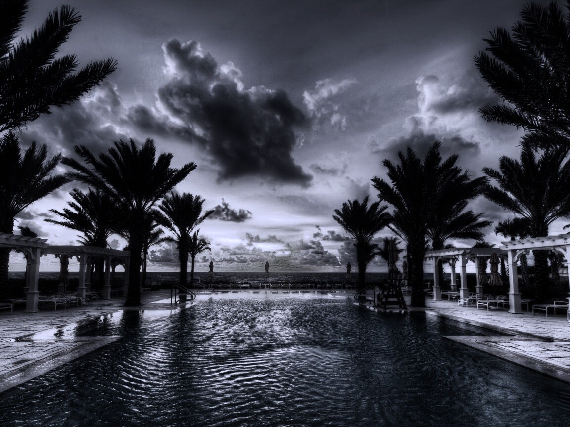 Бассейн обои