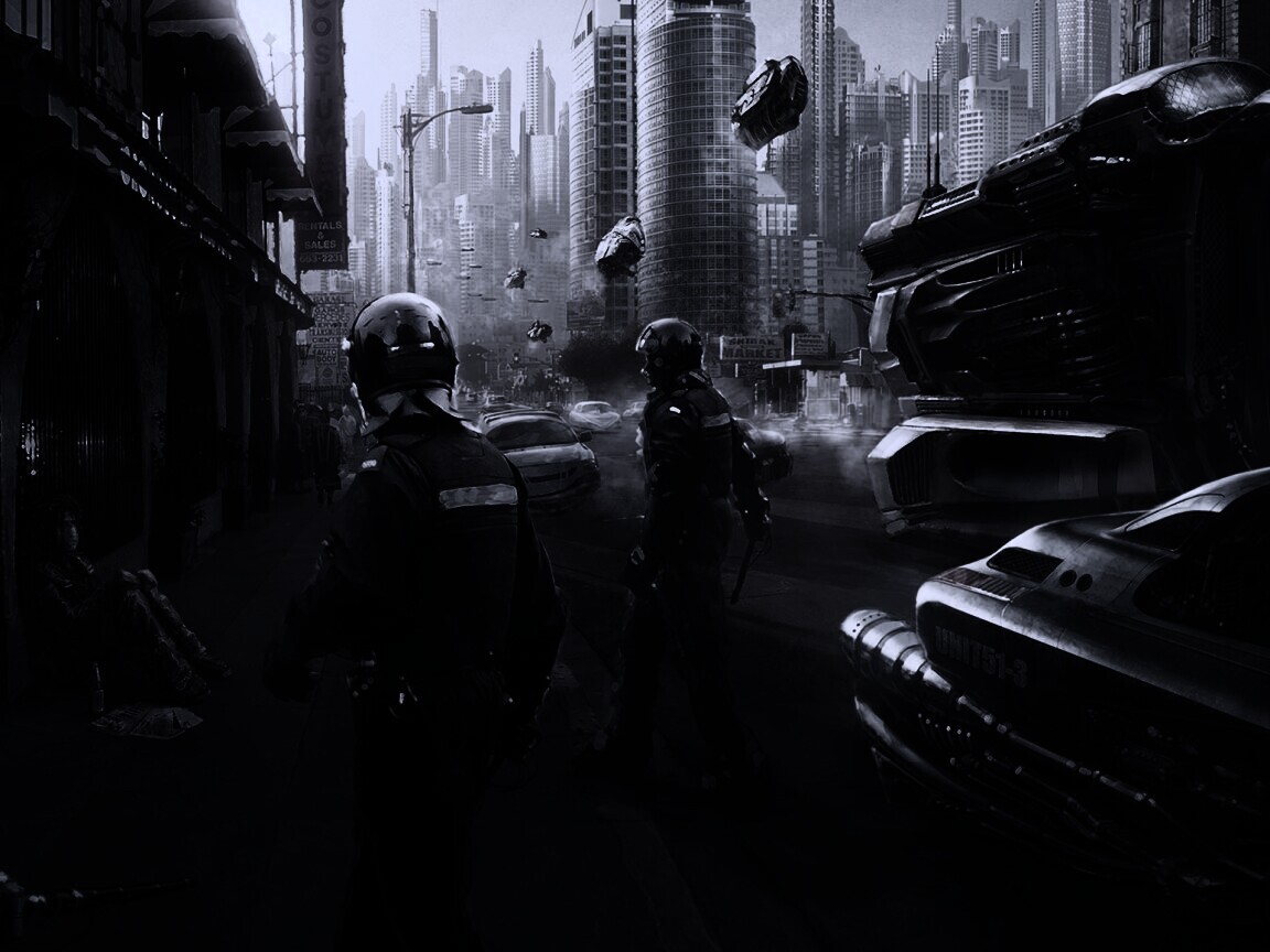 Силовики в будущем обои