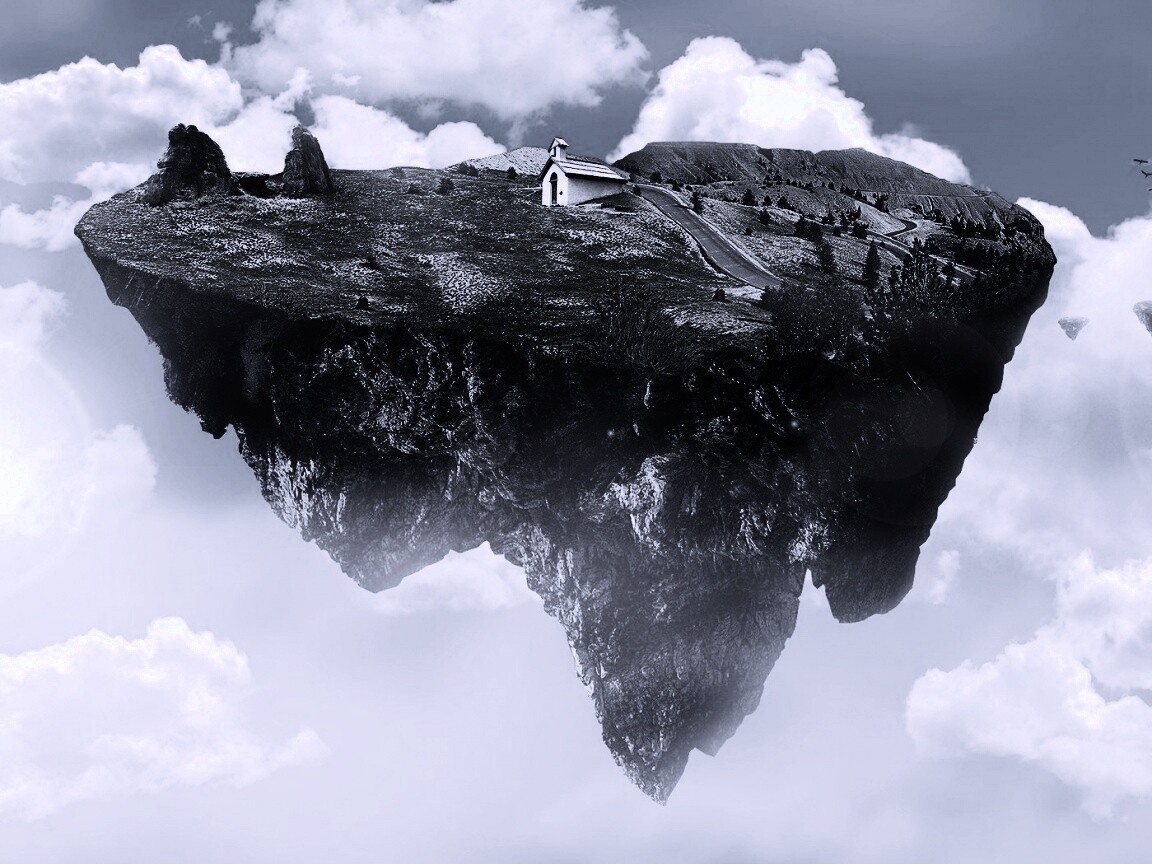 Летающий острв обои