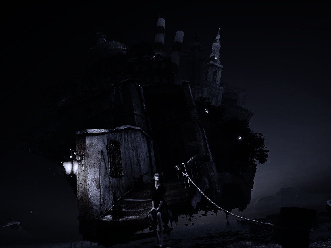 Мрачный Питер обои