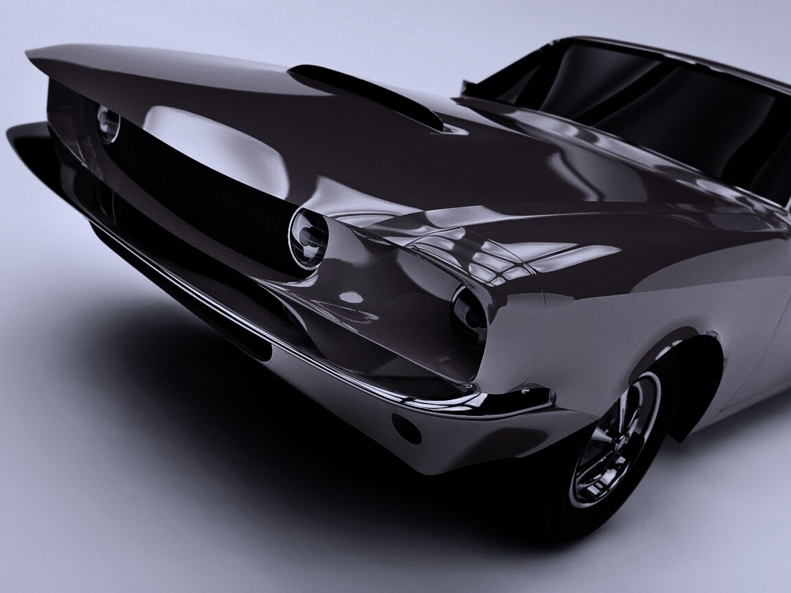 Красный ретро автомобиль обои