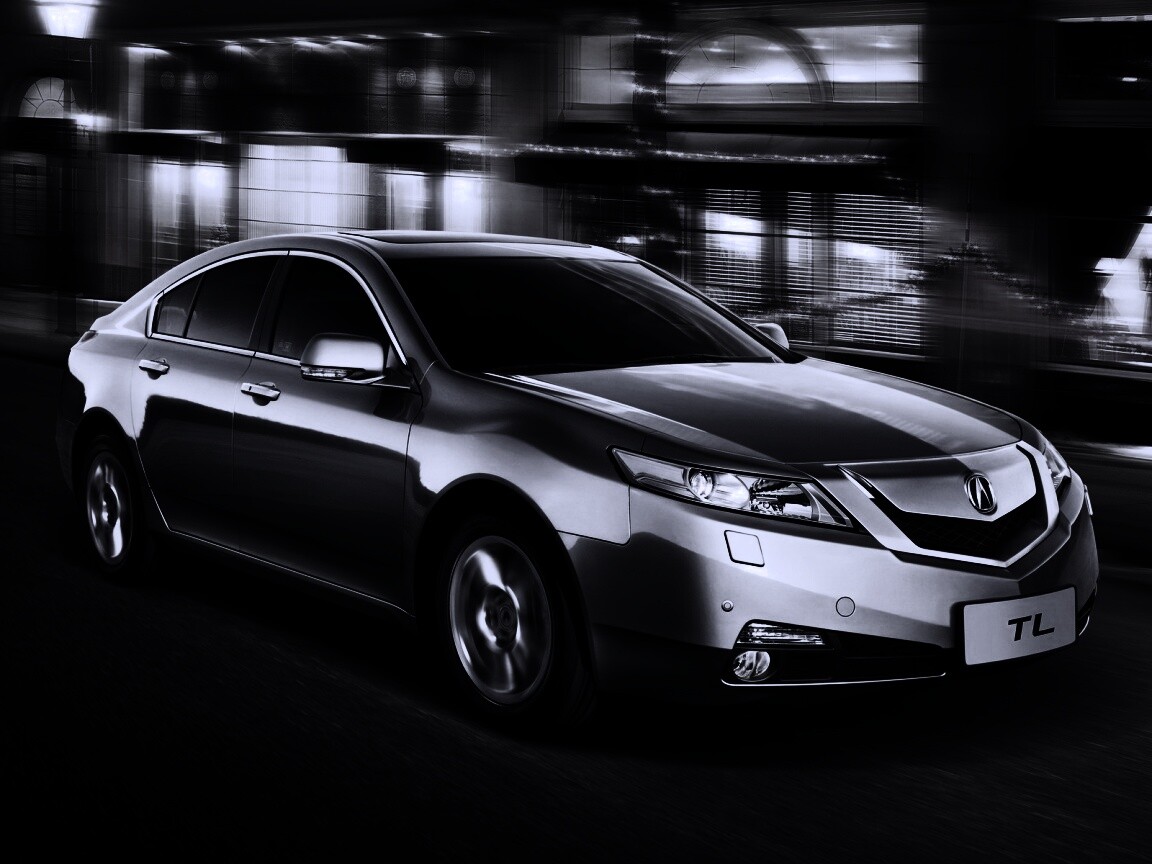 Acura в движении обои