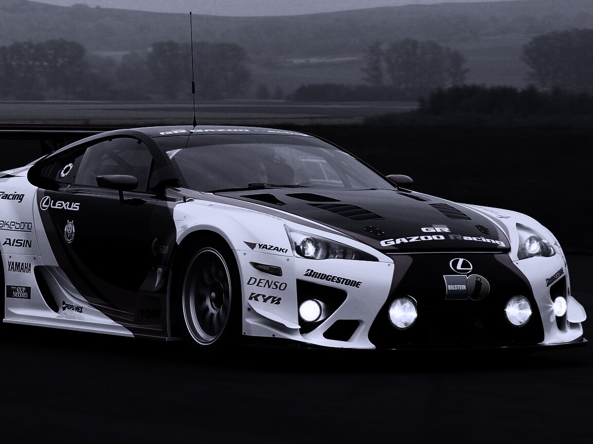 Гоночный Лексус обои