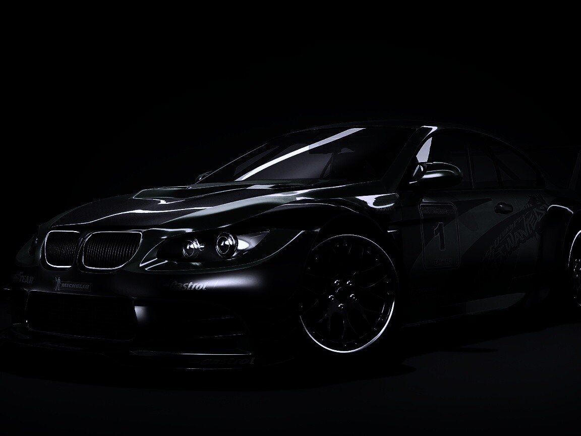 Гоночный BMW M3 обои