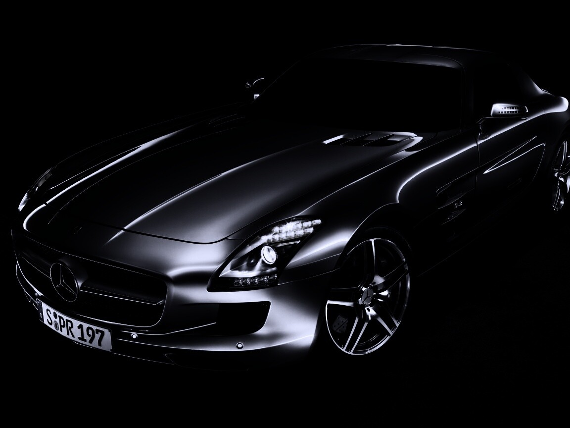 Mercedes SLS обои