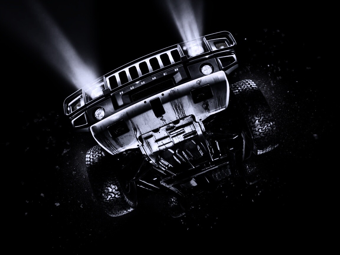 Хаммер в полете обои