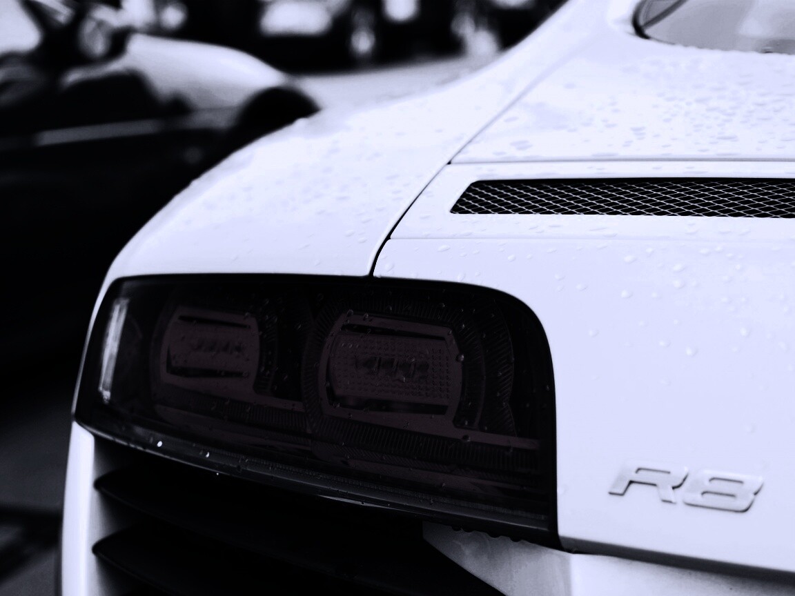 Задняя фара Audi R8 обои